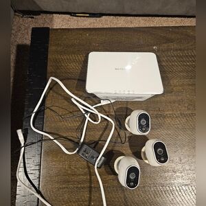 Netgear security cameras with 3 cameras